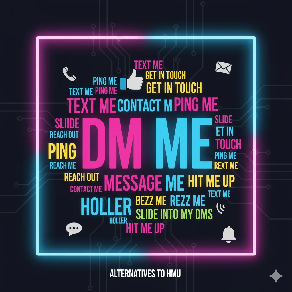 Alternatives to HMU (Synonyms & Similar Phrases)