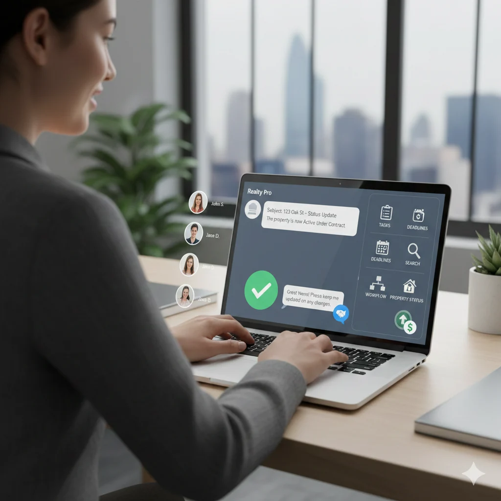 Visual guide on how to respond when someone is Active Under Contract.