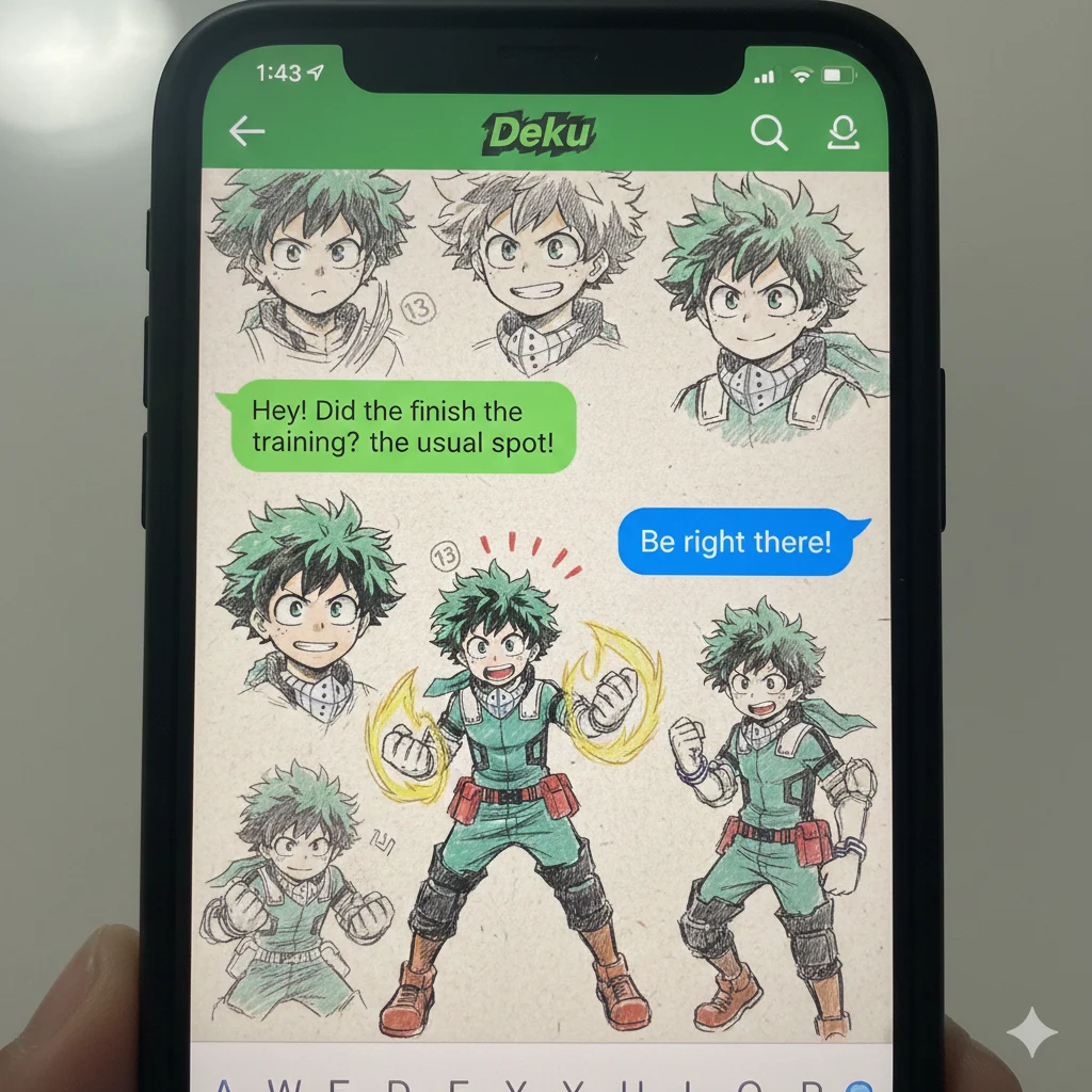 Deku meaning explained in texting