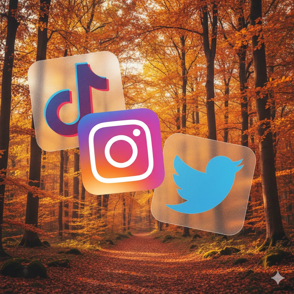 Stick season commonly used on social media and texting