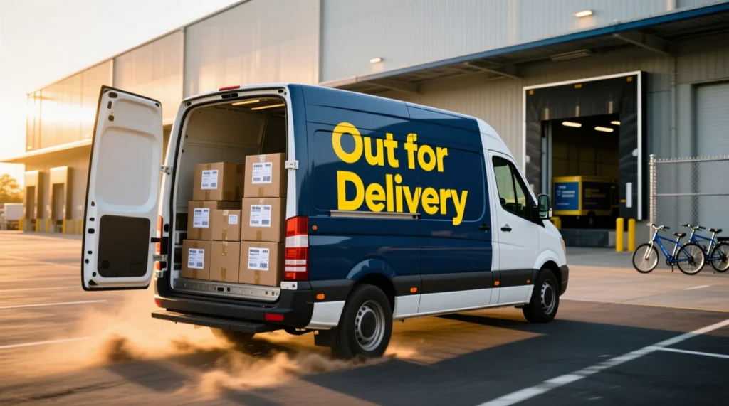 What Does Out for Delivery Mean in Text?