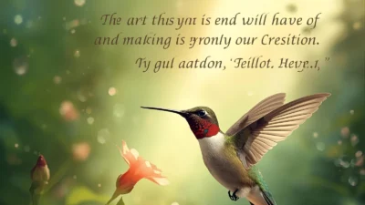 Hummingbird Symbolism Bible