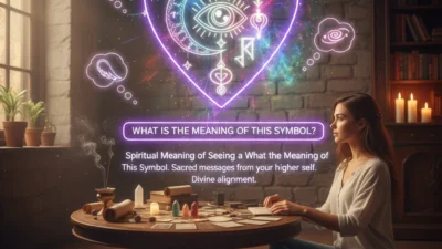 Spiritual Meaning of Seeing a What the Meaning of This Symbol