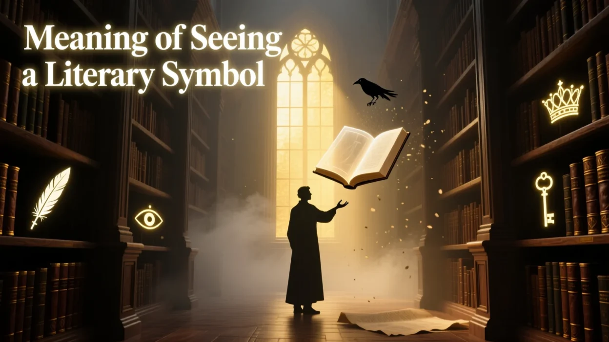 Spiritual Meaning of Seeing a Literary Symbol: More Than Words 2026
