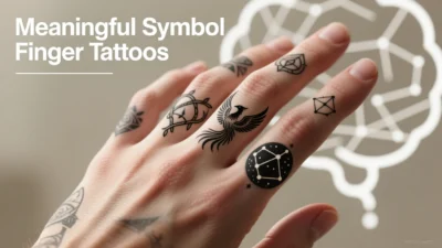 Meaningful Symbol Finger Tattoos
