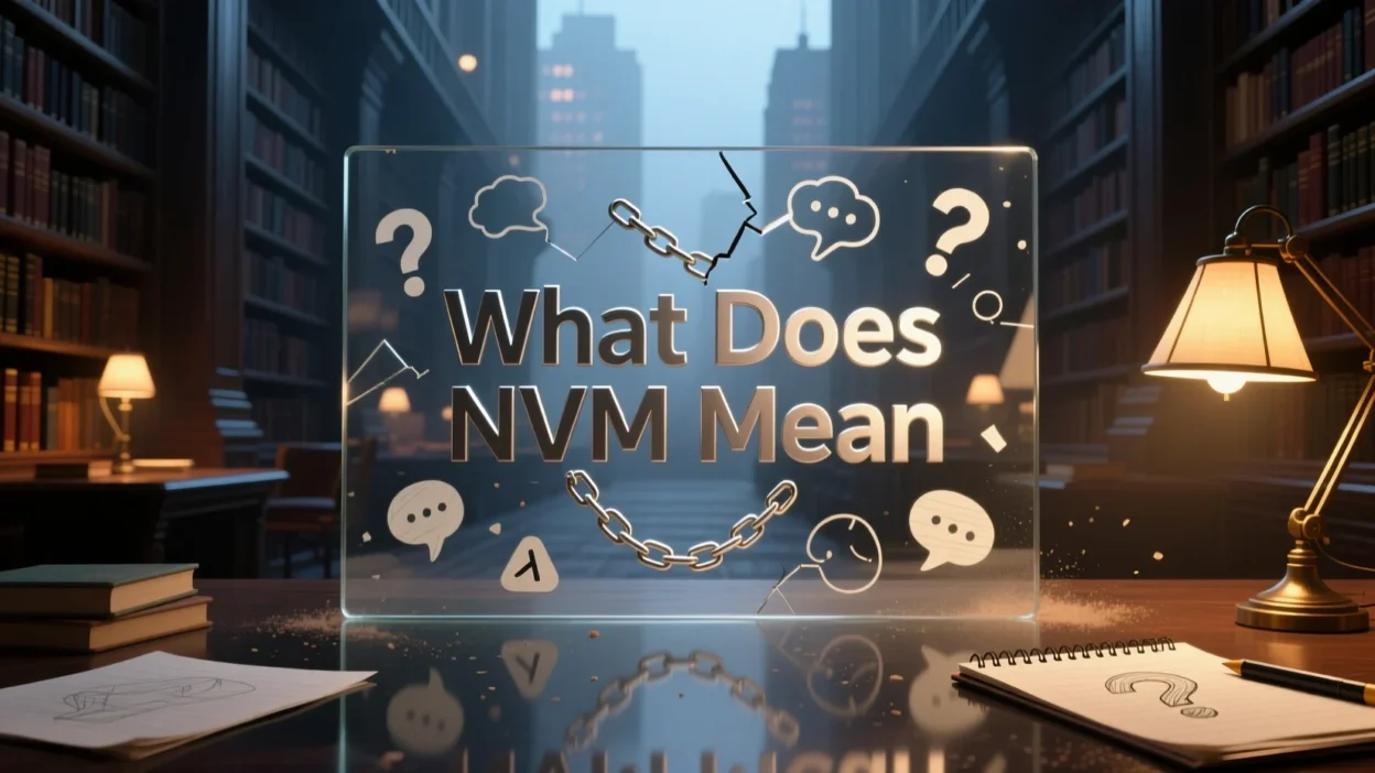 What Does NVM Mean