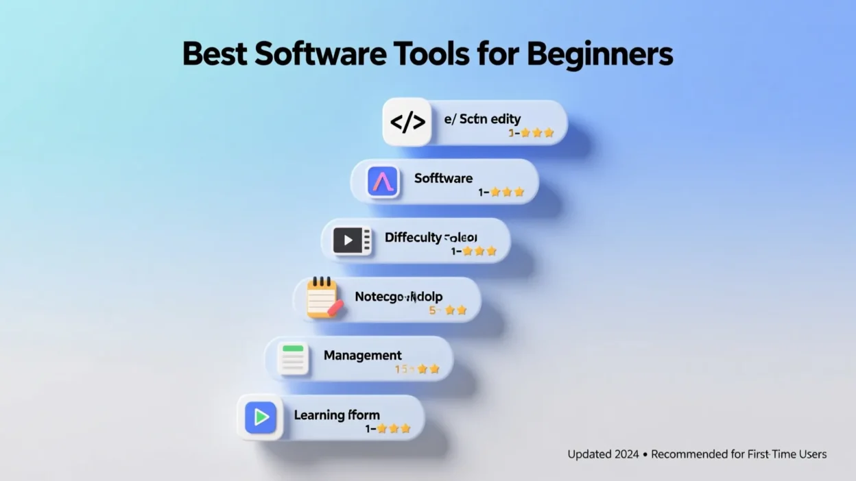 Best Software Tools for Beginners