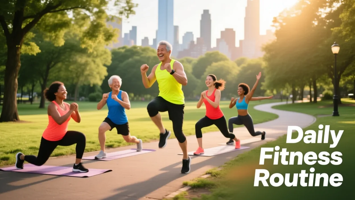 Sports Fitness Routine Daily