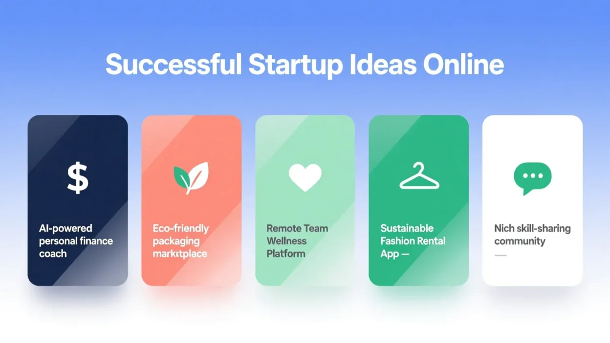 Successful Startup Ideas Online