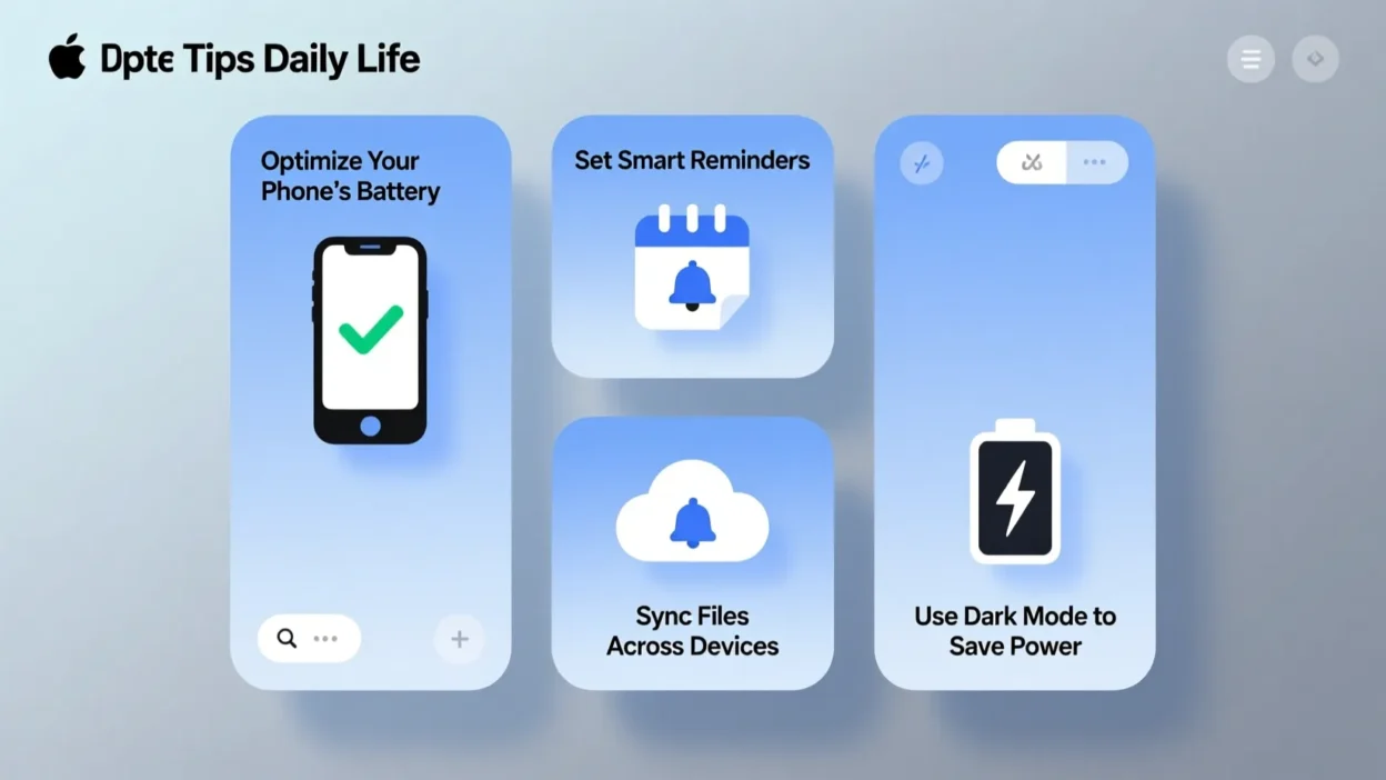 Technology Tips for Daily Life